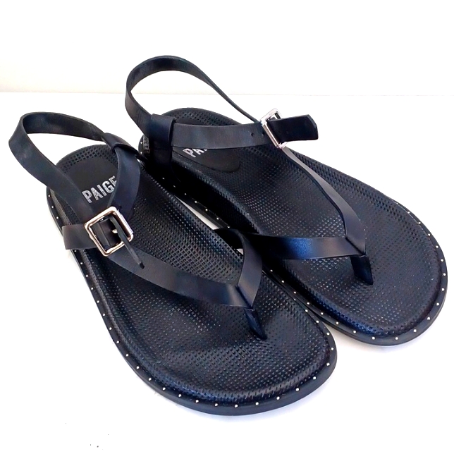 Flat Ankle Strap Sandals. Size 8.5